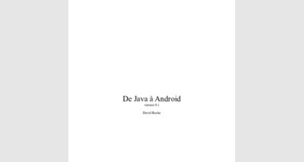 De Java à Android cours 