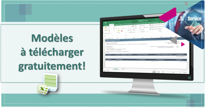 Modèle d’offre de service sur Excel 