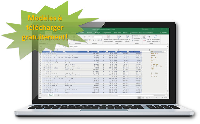 Modèle de conciliation bancaire sur Excel