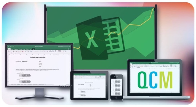 Modèle prêt à l'emploi de QCM sur Excel