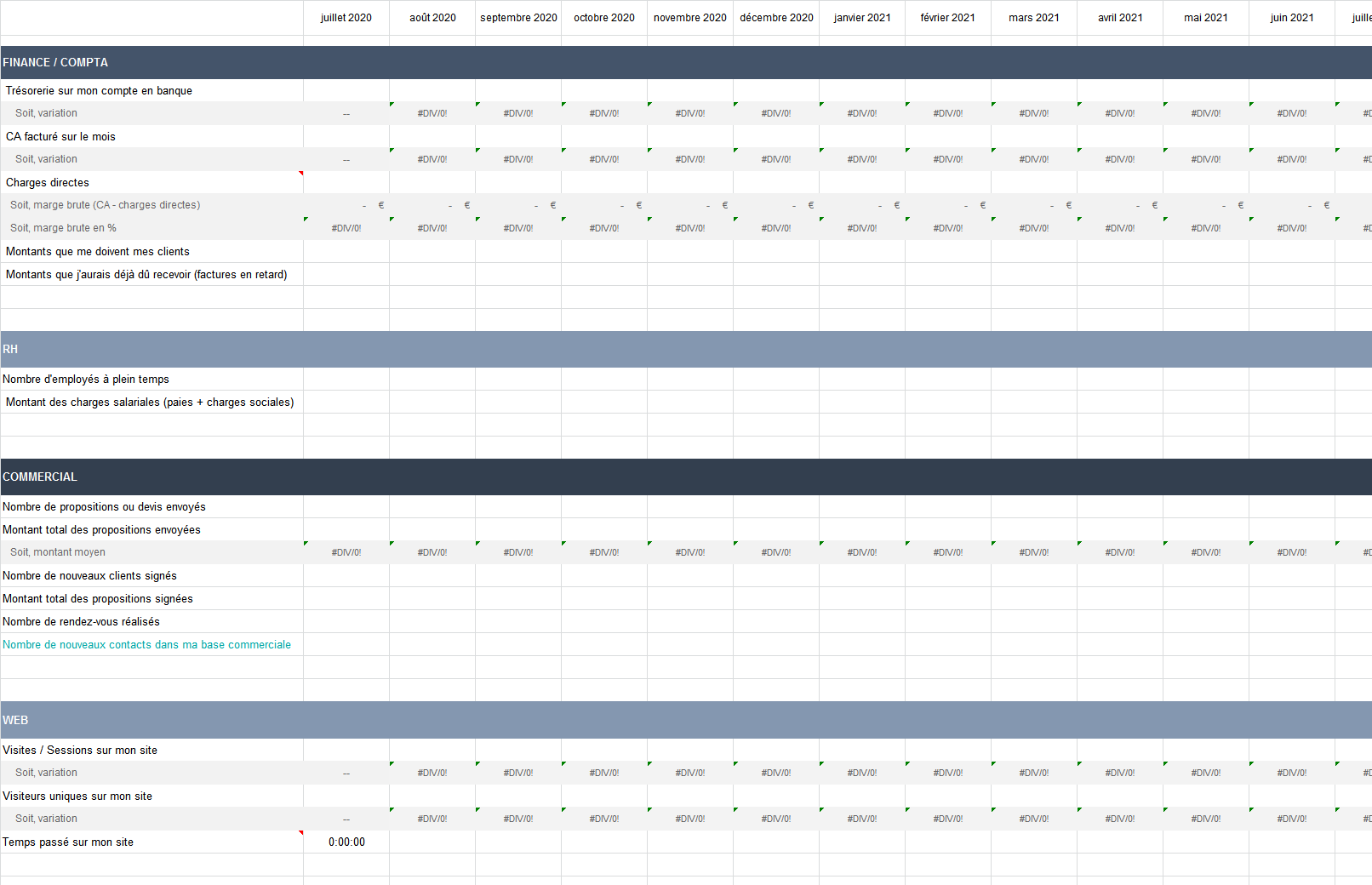 [XLS] Modèle de rapport d’activité sur Excel - Modèles Excel