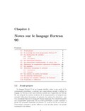Tutoriel sur le langage Fortran 90
