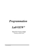 Cours et exercices Programmation LabVIEW