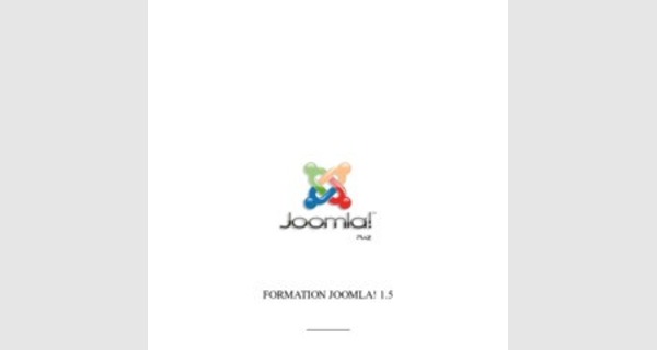 Support de formation général pour débuter avec Joomla! 1.5