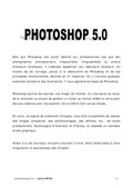 Support de cours d’initiation à Adobe Photoshop 5