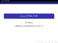 Apprendre php complet