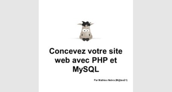 Php et MySQL cours complet