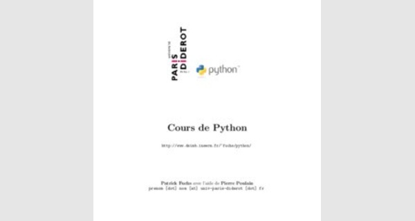 Cours avancé de la programmation avec le langage Python