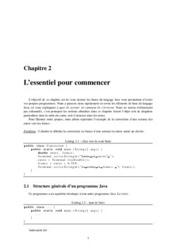 Cours pour commencer le JAVA - Cours JAVA