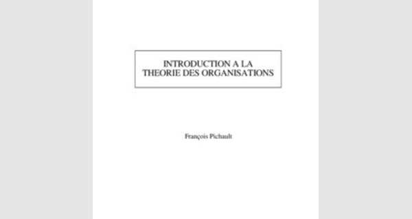 Cours management :introduction à la théorie des organisations