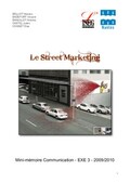 Cours marketing : Le street marketing