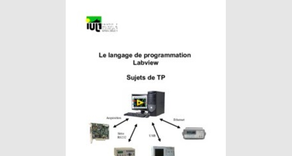 TPS sur le langage de programmation Labview
