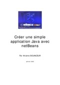 Cours Créer une simple application Java avec netBeans