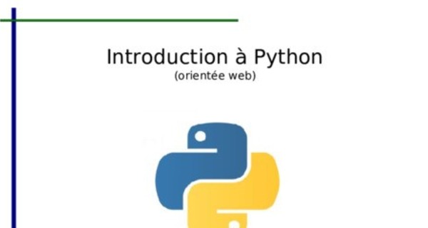 Cours Python pour débutant