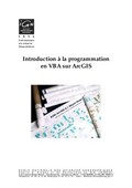 Introduction à la programmation en VBA sur ArcGIS 