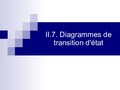 Cours UML Diagrammes de transition d'état 
