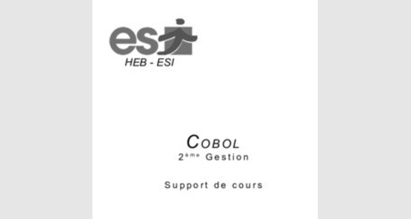 Cours d informatique complet sur Cobol 