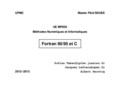 Cours de Fortran 90/95 et C