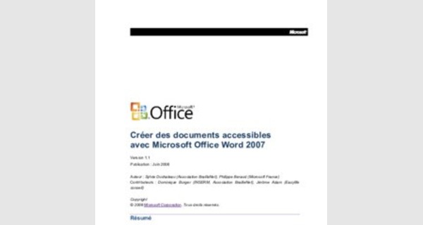 Cours informatique Microsoft Office Word 2007 