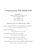 Programmation web html et css outils de base