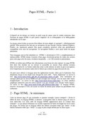 Cours de programmation web html avec exemples