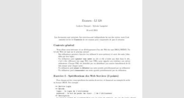 Examen corrigé developpement web 