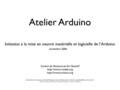 Cours et explications carte Arduino Uno 