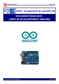 Cours initiation carte de développement Arduino