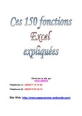 Liste de toutes les formules et les fonctions Excel 