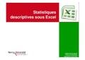 Cours de statistique descriptive avec Excel