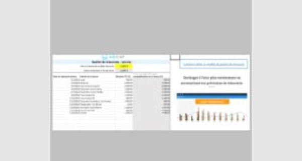 Application Excel sur la gestion de trésorerie