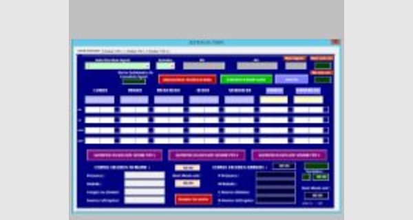 Application Excel pour la gestion du planning hebdomadaire de travail
