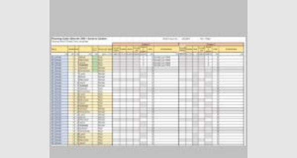 Application Excel pour la gestion de planning garde alternée