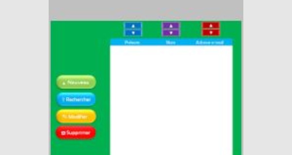 Application Excel pour la gestion des contactes