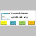 Application Excel pour le suivi de planning des salariés