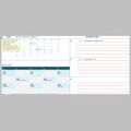 Modèle Excel de calendrier comme agenda