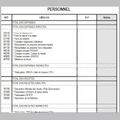 Modèle Excel de comptabilité analytique