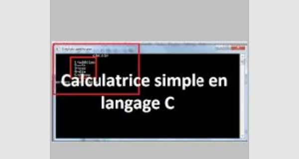 Projet de calculatrice simple en langage C