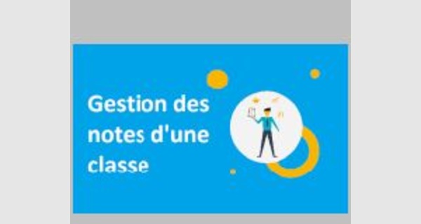 Gestion des notes d'une classe application en langage C