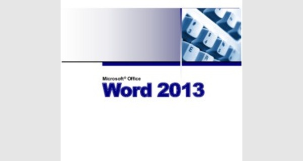 Manuel de formation complet Microsoft office Word 2013 [Eng]