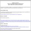 Modèle Word de statut pour association