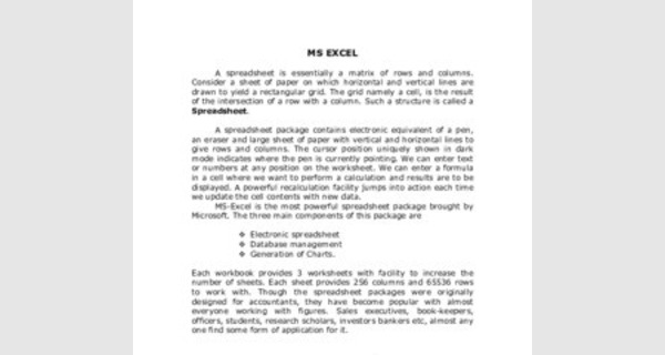 Tutorial learn EXCEL in 30 minutes