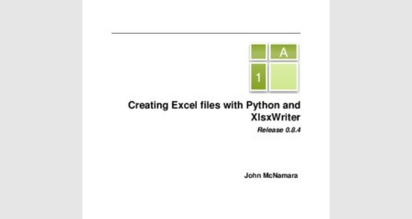 Using EXCEL with python and XlsxWriter