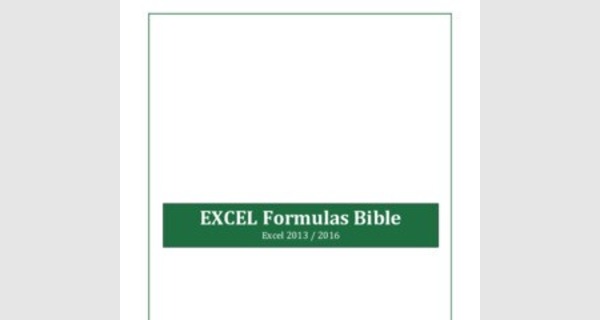 EXCEL 2016 tutorial basic and advanced formulas