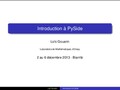 Support de formation Python d’introduction et prise en main du Framework PySide
