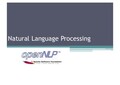 Cours pour débutant sur la bibliothèque JAVA OpenNLP