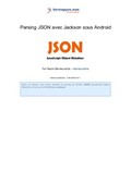 Tutoriel d’apprentissage sur le développement Android JSON