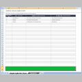 Functional requirements document template Excel