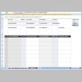 Excel template for user acceptance testing