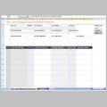 Excel template for user acceptance testing